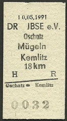Güterzug-Mitfahrt von Oschatz nach Kemlitz und zurück