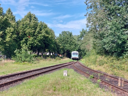 Bahnhofseinfahrt Uetersen
